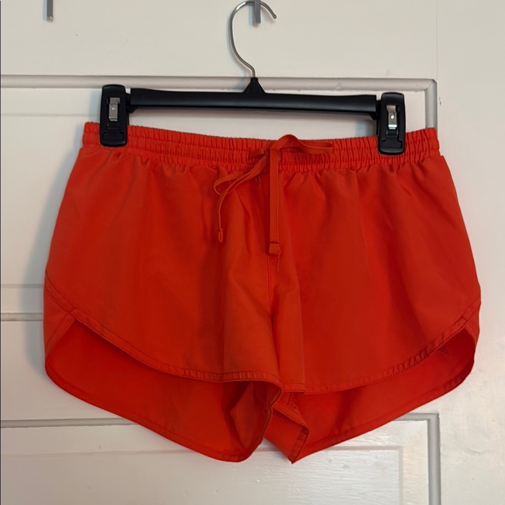 Old Navy Orange Athletic Shorts Lightweight Relaxed Fit